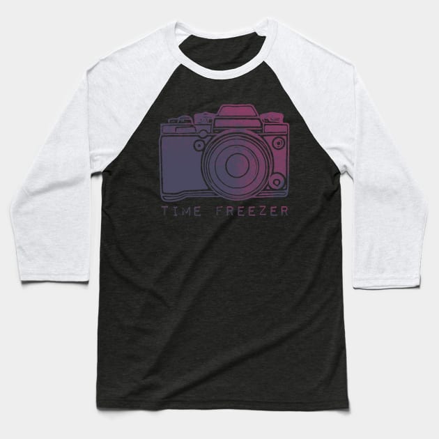 My camera is a Time Freezer! Baseball T-Shirt by Tdjacks1